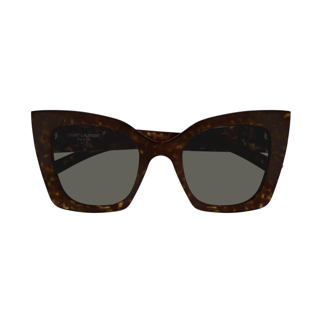 Saint Laurent Sl 552 Oversized Tortoiseshell Square Frame Sunglasses