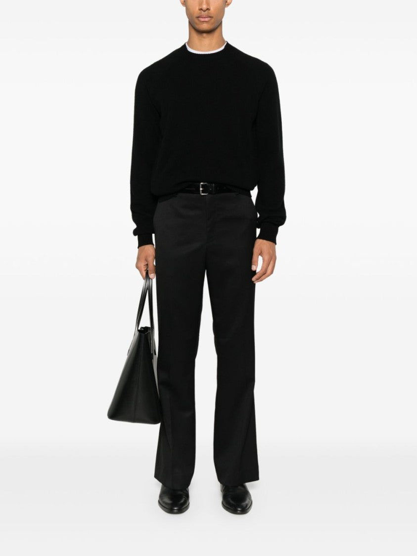 Tom Ford Crew Neck Cashmere-Lambswool Knitwear