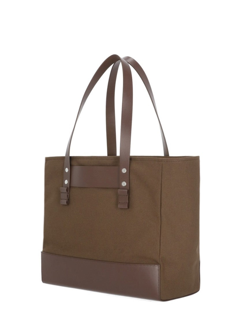 Marni Brown D-Ring Front Shoulder Bag