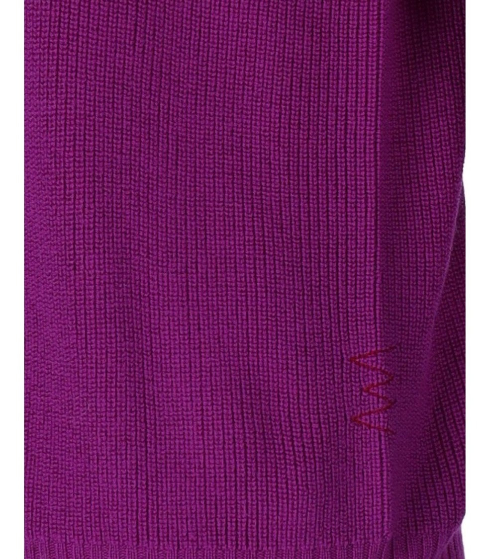 Amaranto Purple Crewneck Sweater