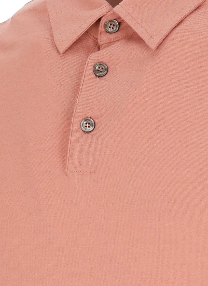 Zanone Orange Mc Polo Shirt