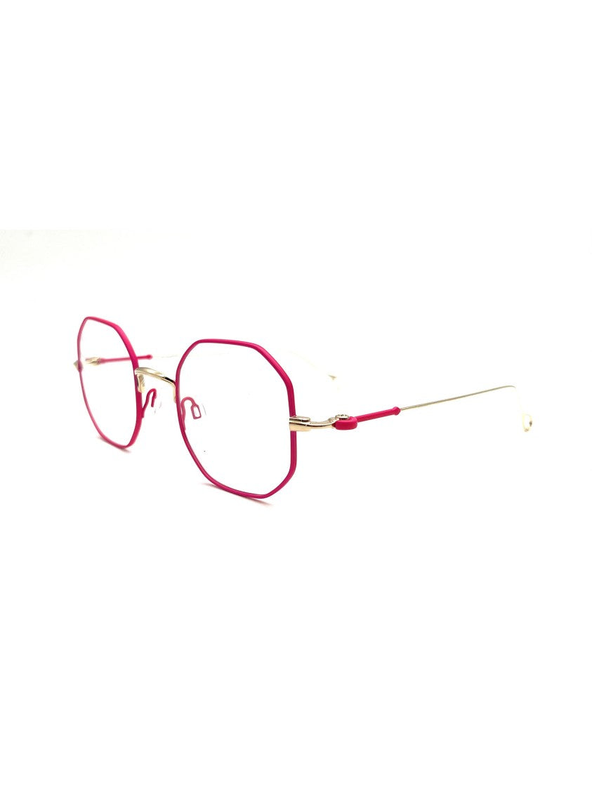 Anne & Valentine Pink/Purple Benedict Octagonal Metal Frames