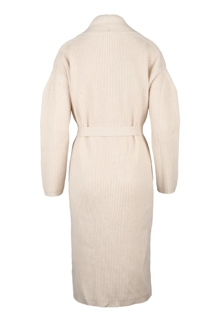 Max Mara Verna Maxi Cardigan - White