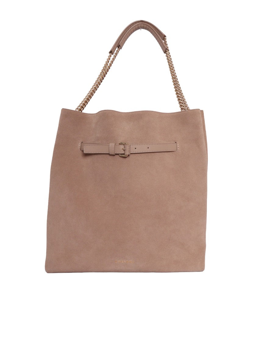 Claudio Orciani Brown Calf Leather Handbag