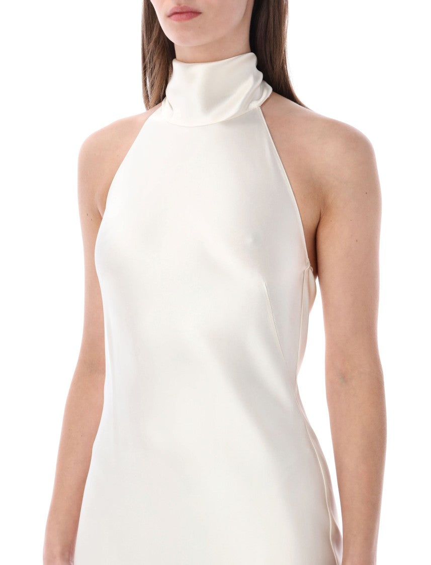 Polo Ralph Lauren Chilton Satin Evening Gown