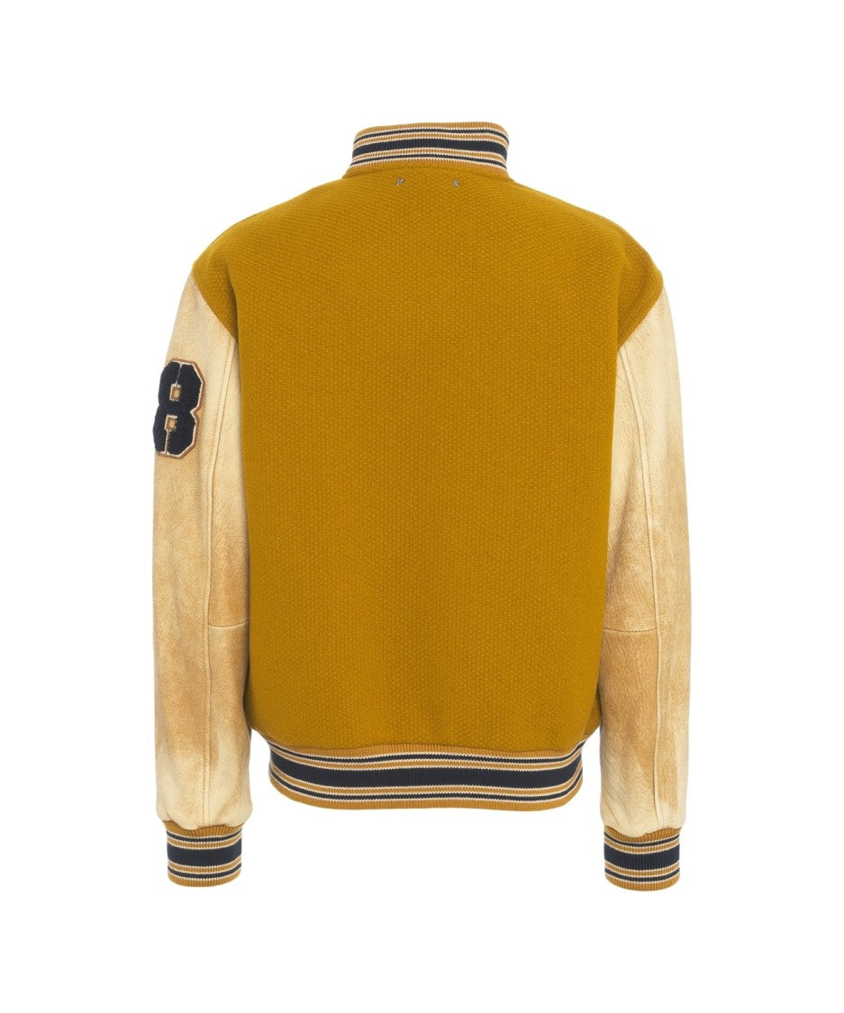 Golden Goose Logo Bomber Jacket