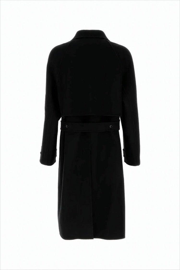 Gucci Tailored Black Wool-Cashmere Coat
