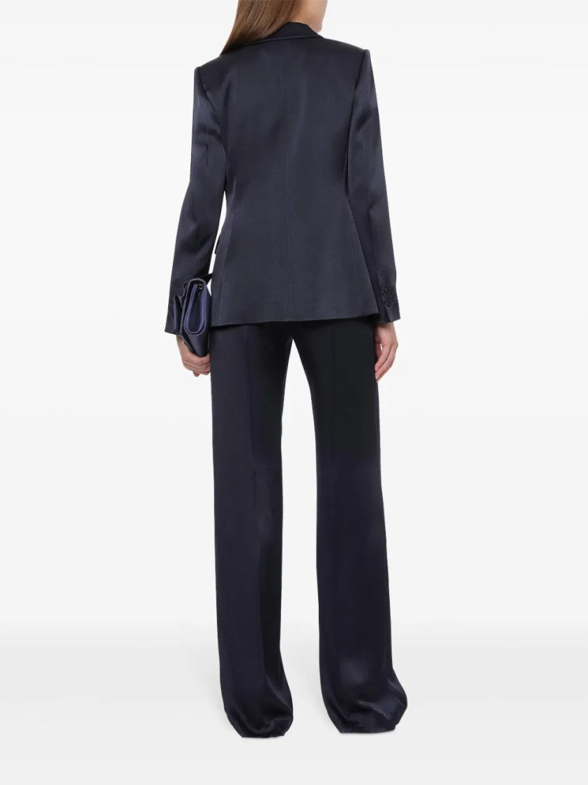 Alberta Ferretti Classic Tailored Jacket With Structured Fit