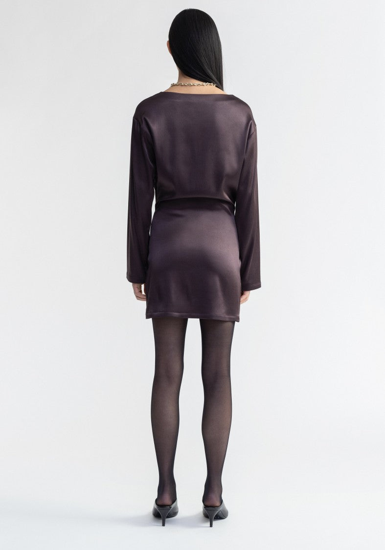 Aeron Pointe - Satin Mini Dress