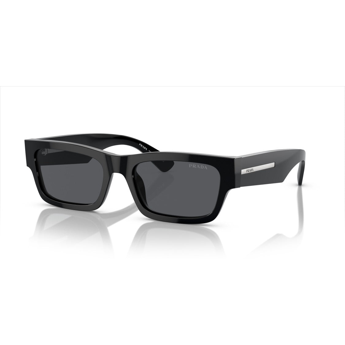 Prada 0Pr A03s Rectangular Acetate Sunglasses