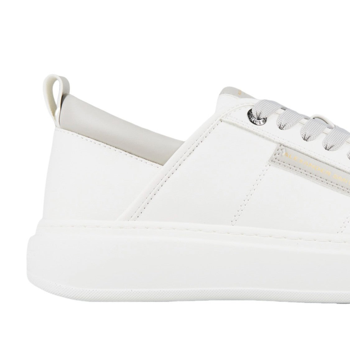 Alexander Smith Ecowembley Sneakers In White Vegetable Leather