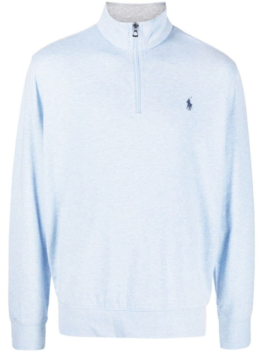 Polo Ralph Lauren Quarter-Zip Long Sleeve Knit With Textured Finish