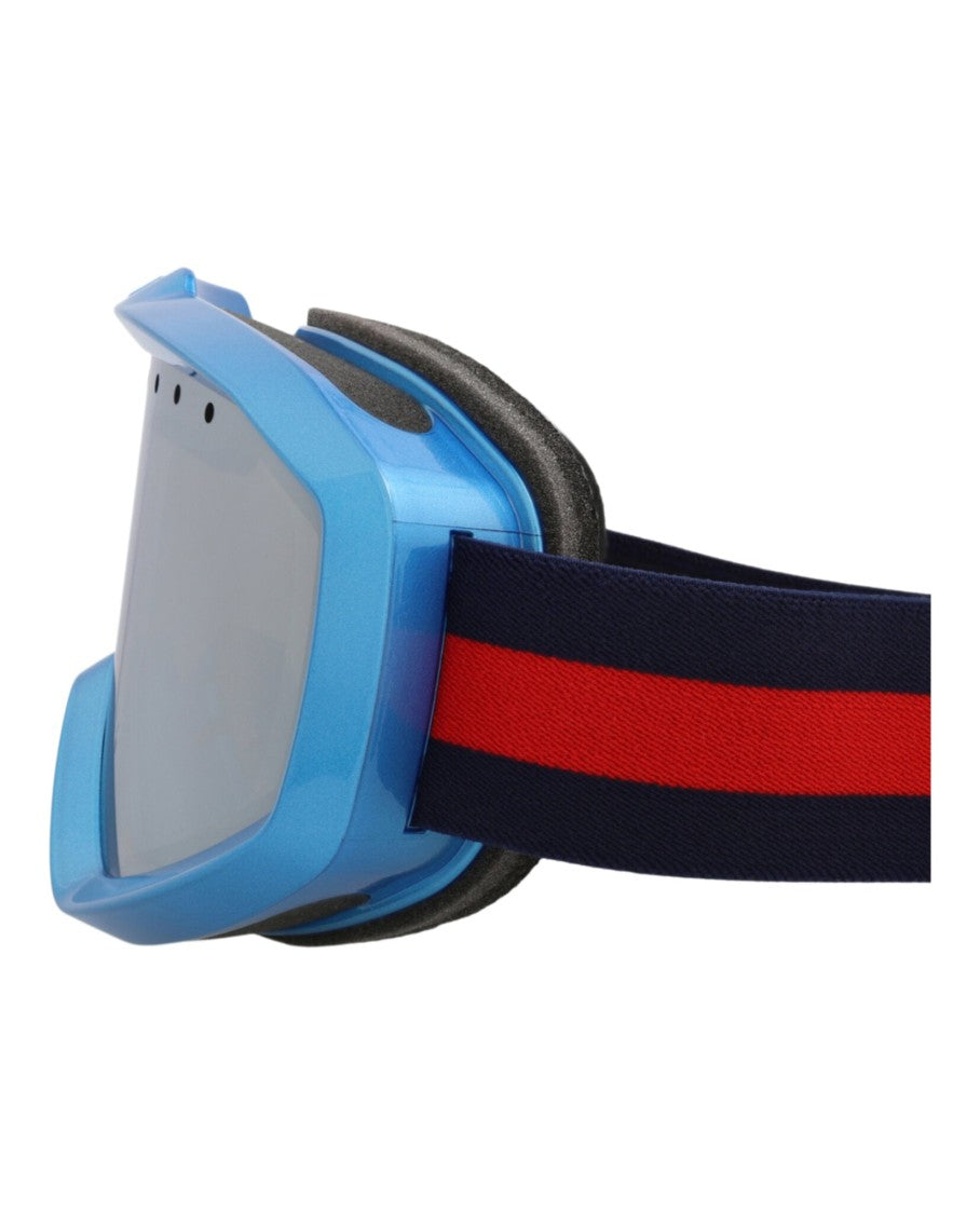 Gucci Shield-Frame Injection Sunglasses