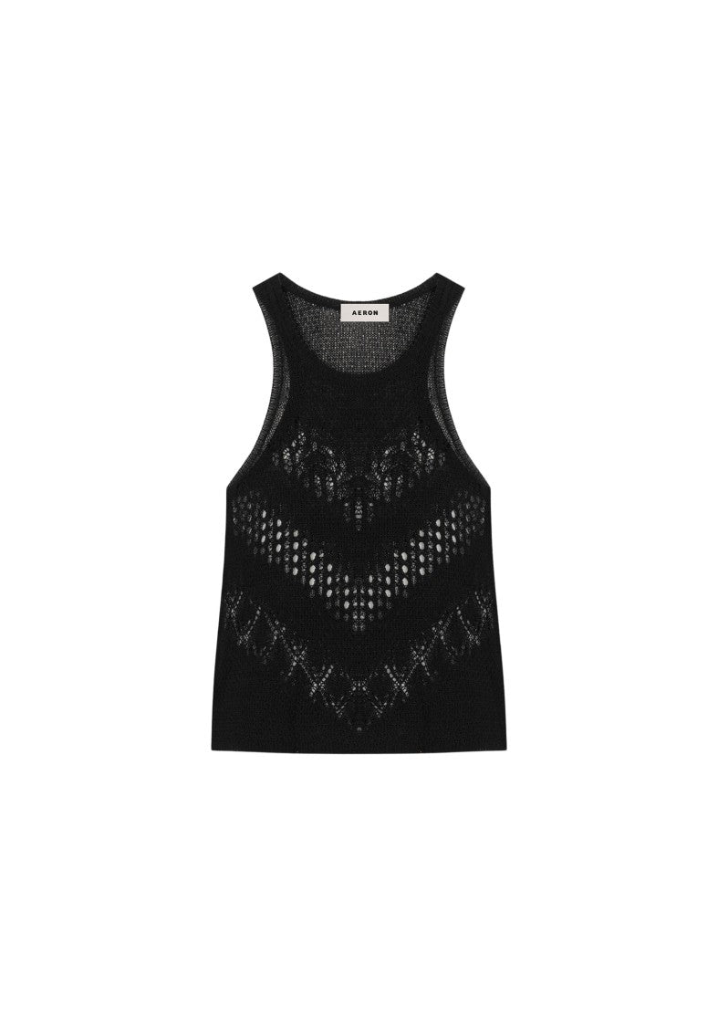 Aeron Kismet - Lace Knit Top