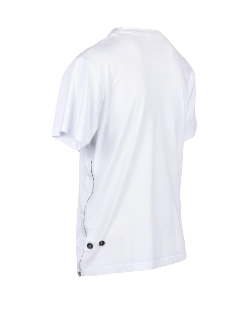 Nine In The Morning White Cotton T-Shirt
