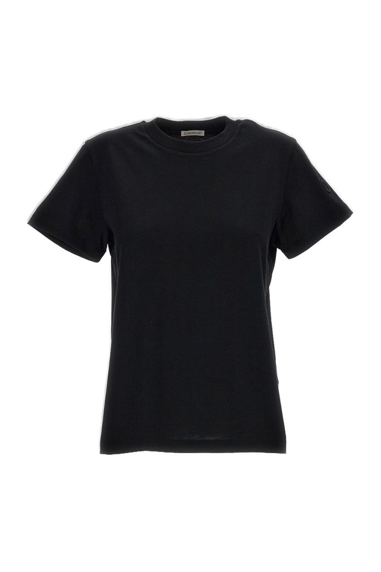 Moncler Short-Sleeved Crew-Neck Cotton T-Shirt