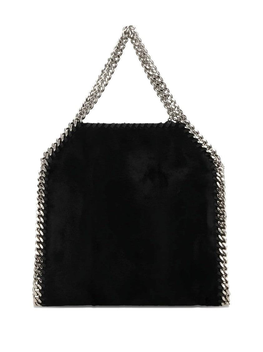 Stella Mccartney Black Velvet Crossbody Bag