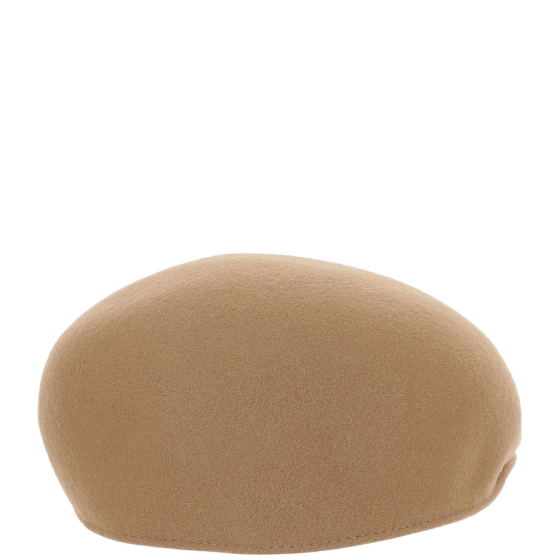 Alexia Alvarez De Toledo Beige Stiff Wool Coppola Hat