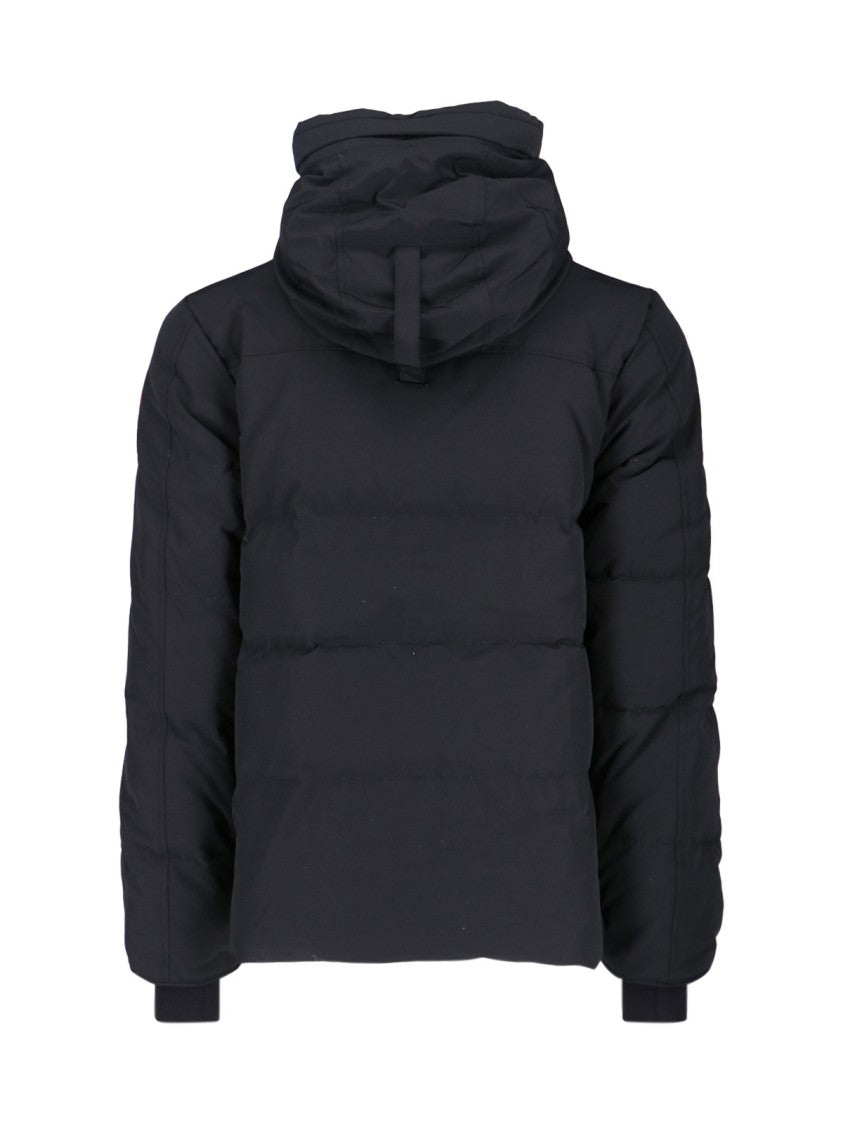 Canada Goose Black Macmillan Hooded Down Jacket