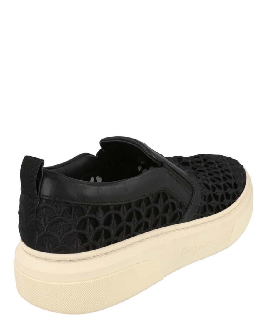 Ferragamo Cassina Slip-On Sneakers