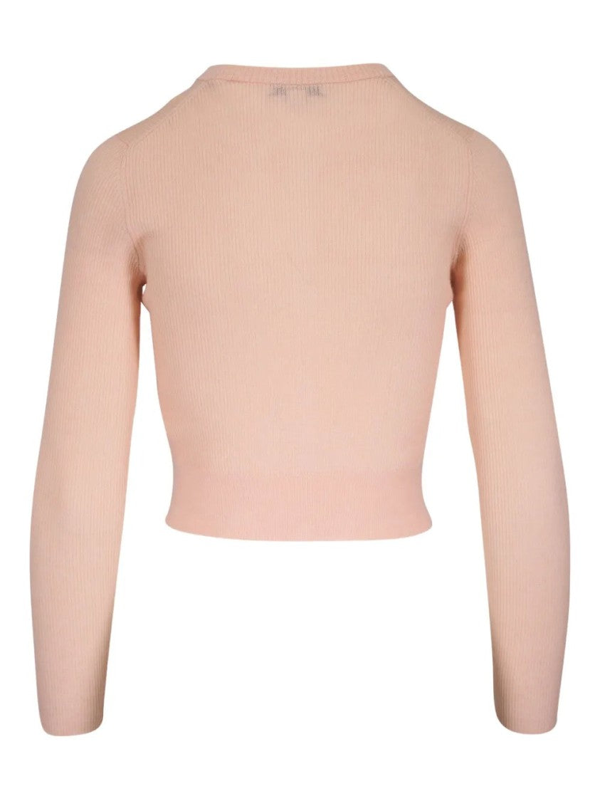 Vince Slim Rib Shell Button Cardigan