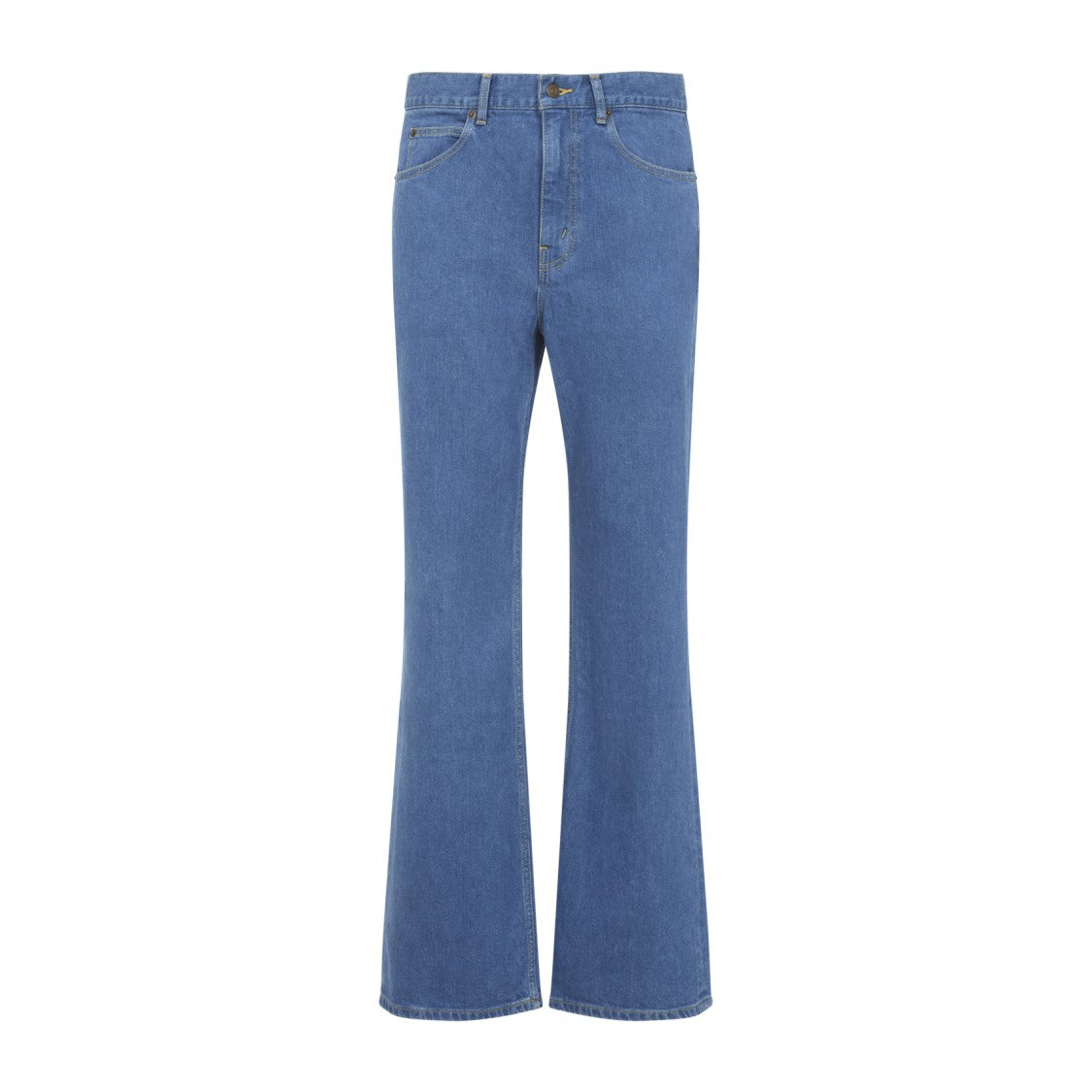Celine Flared Jeans With Concealed Fastening