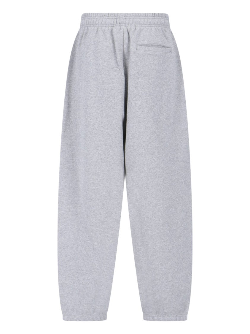 Entire Studios Grey Relaxed-Fit Cotton Sweatpants