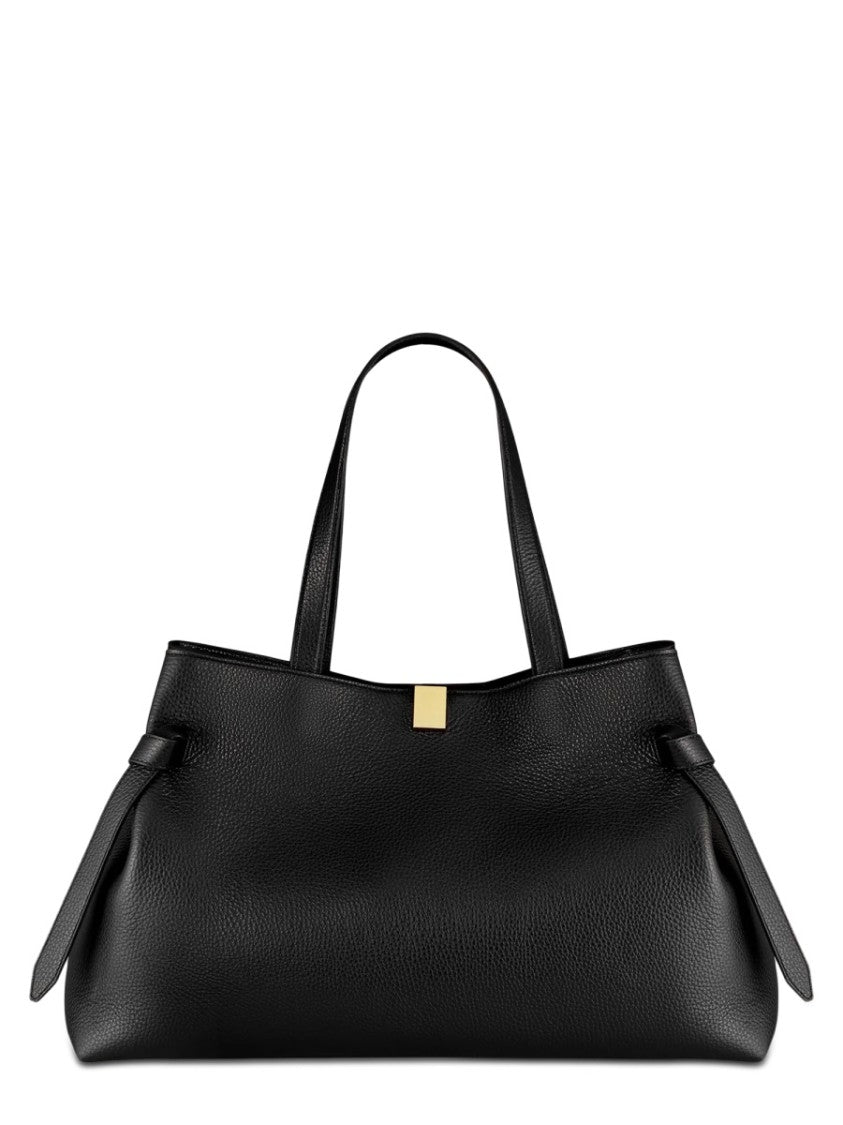 Yuzefi Gyoza Elongated Bovine Leather Tote Bag