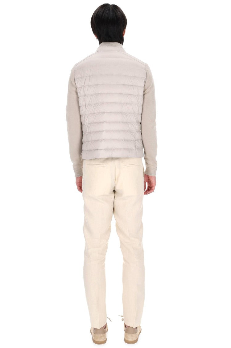 Moorer Cattaneo-S3r Knit Sleeves Down Jacket