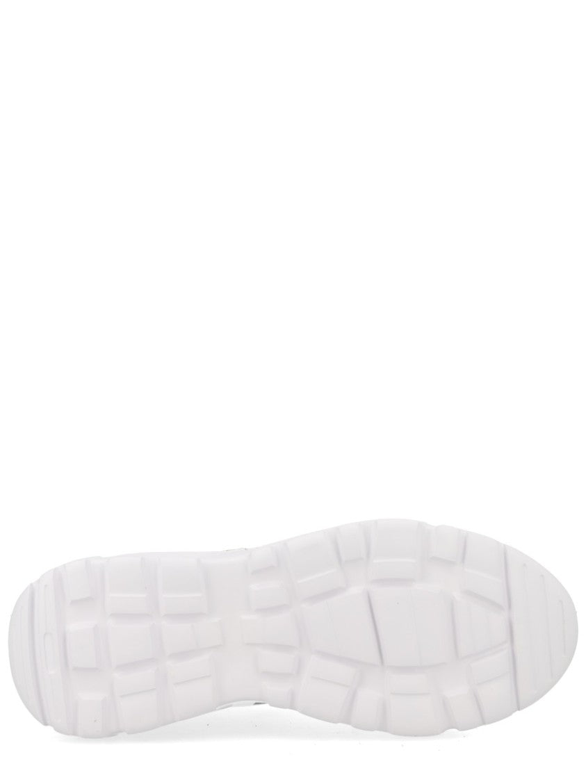Versace Jeans Couture White Chunky Sculpted Sole Logo Sneakers