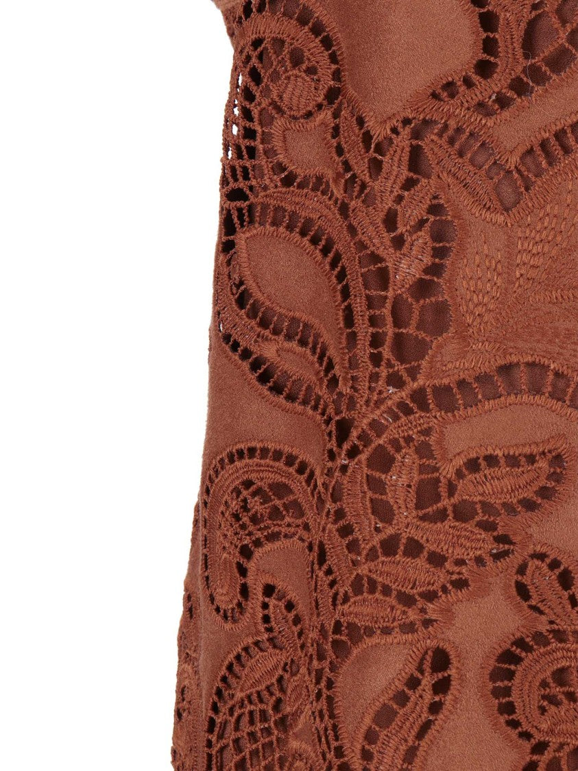 Ermanno Scervino Lace Cut Out Tank Top