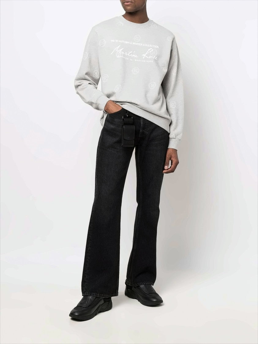 Martine Rose Relaxed Fit Grey Sweatshirt