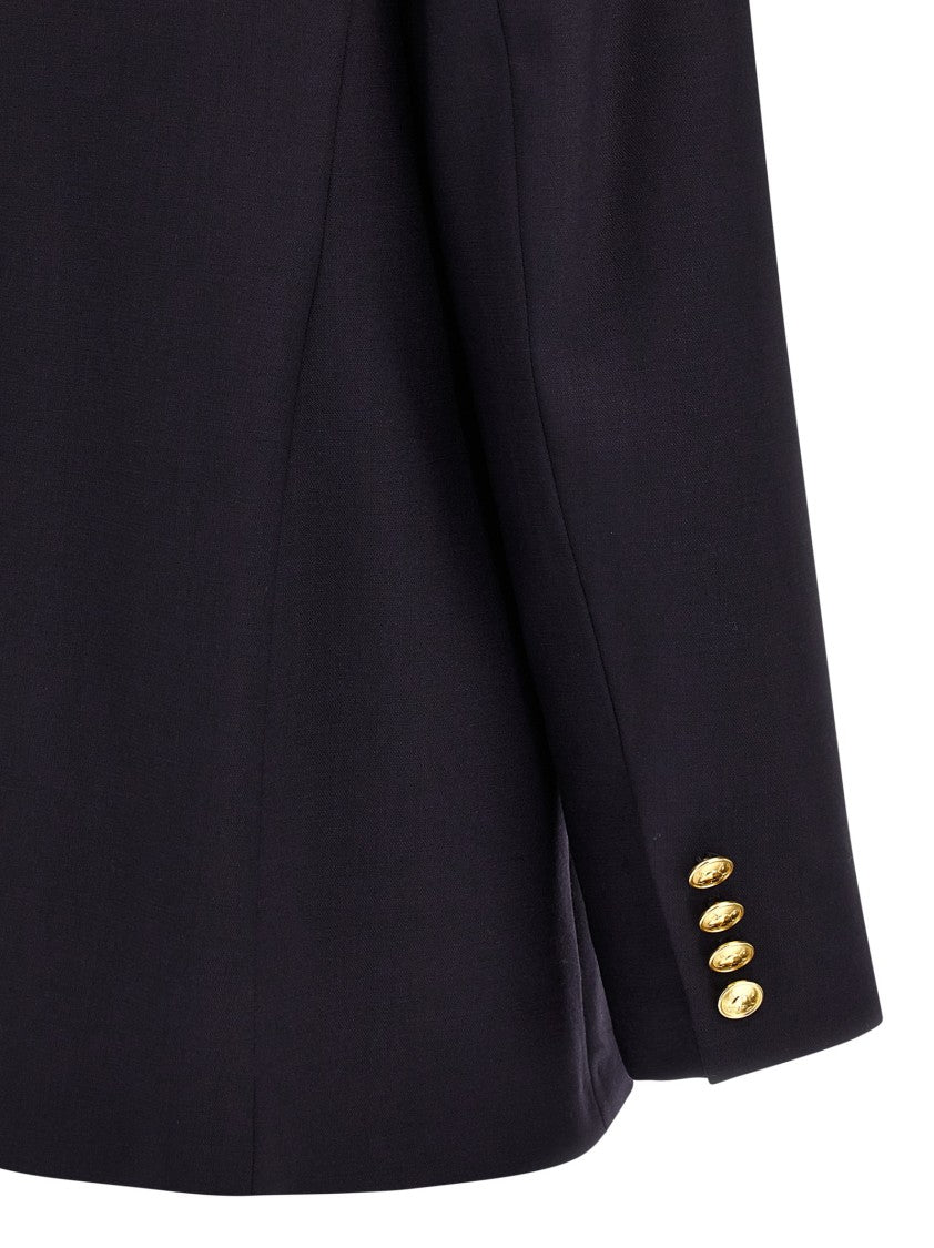 Polo Ralph Lauren Double-Breasted Stretch Wool Blazer