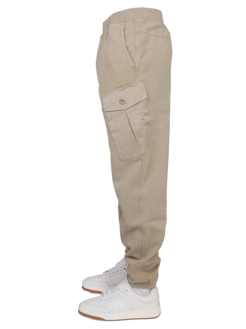 Ten C Casual Jogger Pants With Elastic Waistband