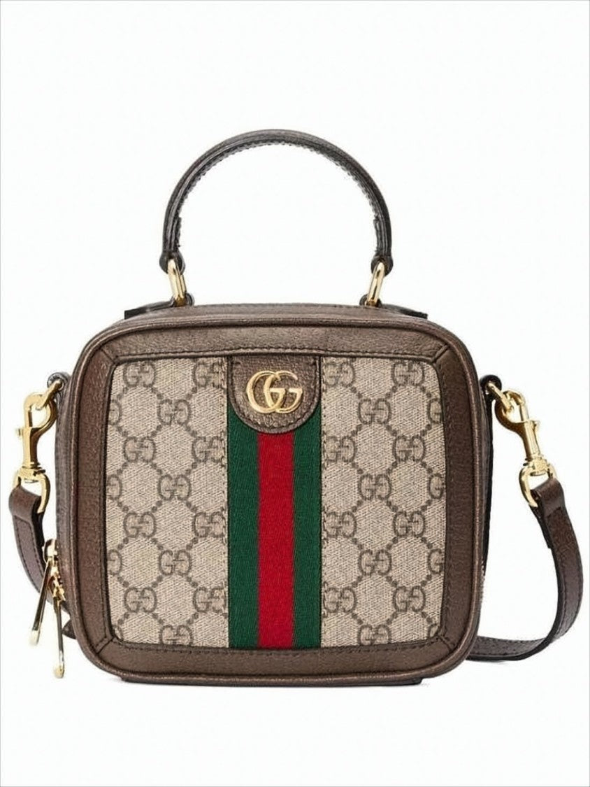 Gucci Signature Monogram Canvas Tote Bag