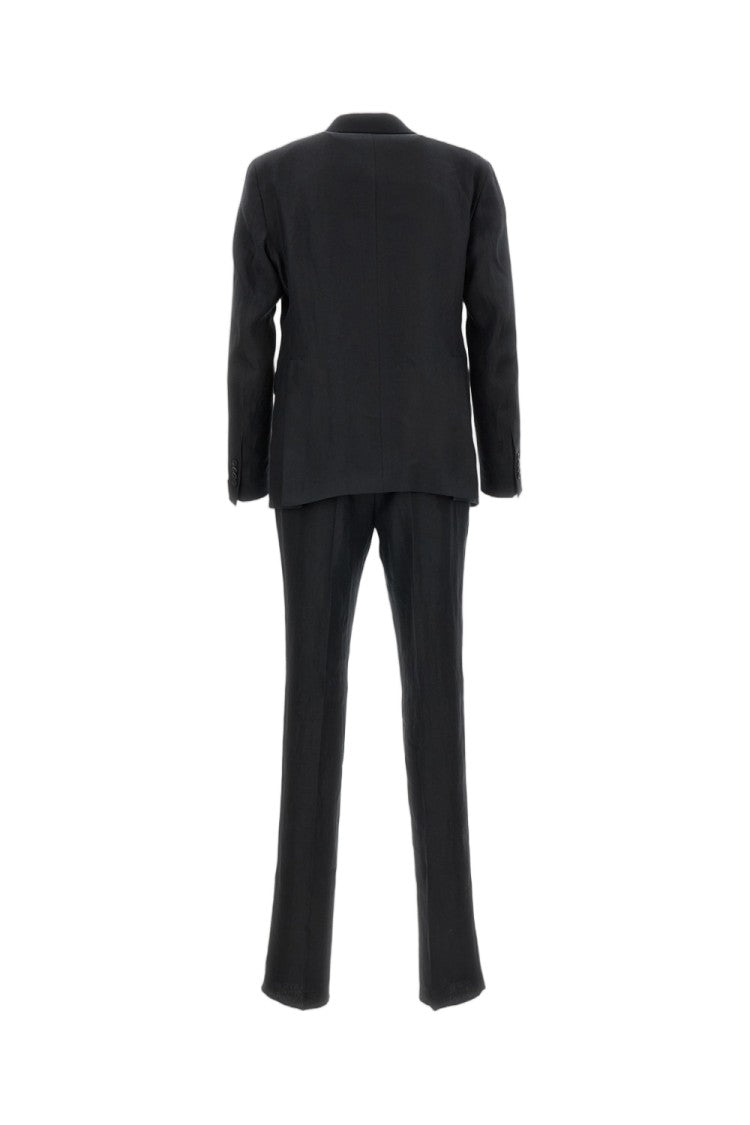 Tagliatore Vesuvio Linen Double-Breasted Suit