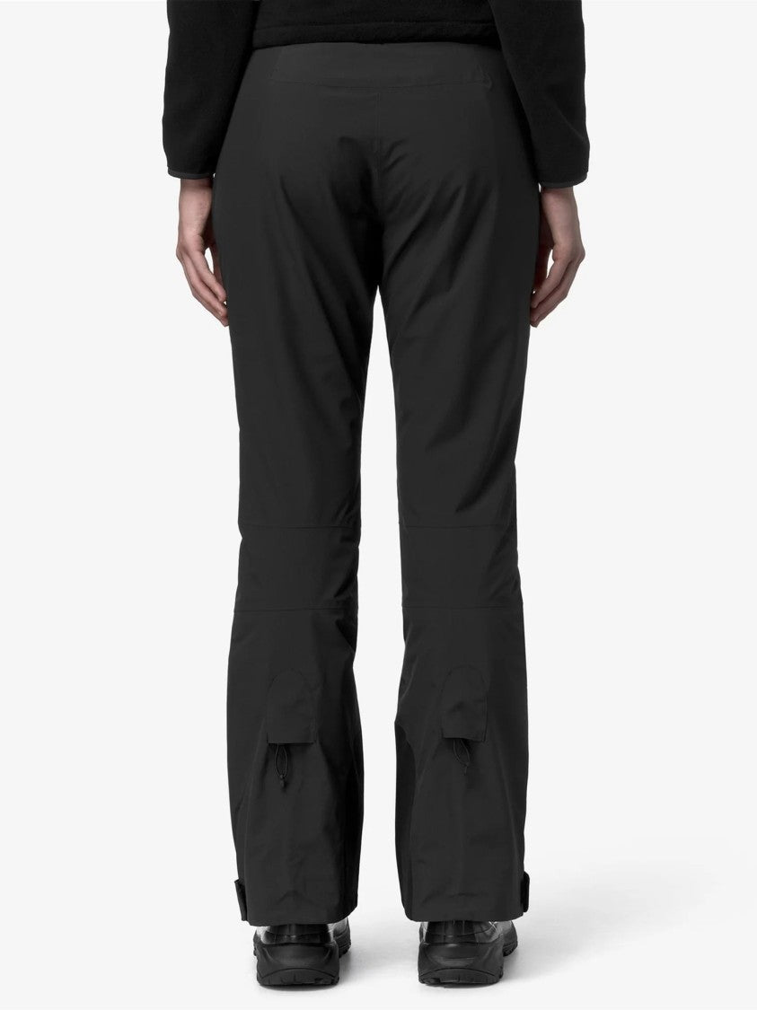 K-Way Black Leros 2L Fancy Tailored Pants