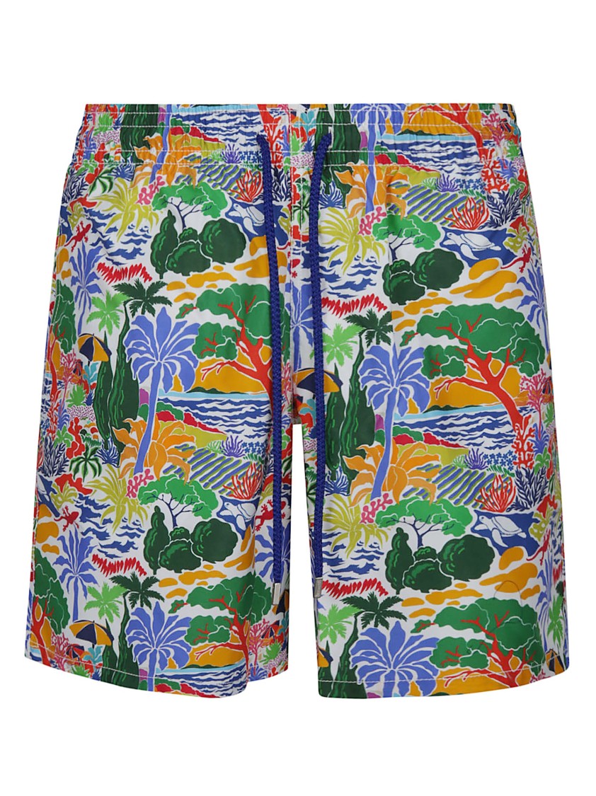 Vilebrequin Moorea Polyamide Tropical Swim Shorts