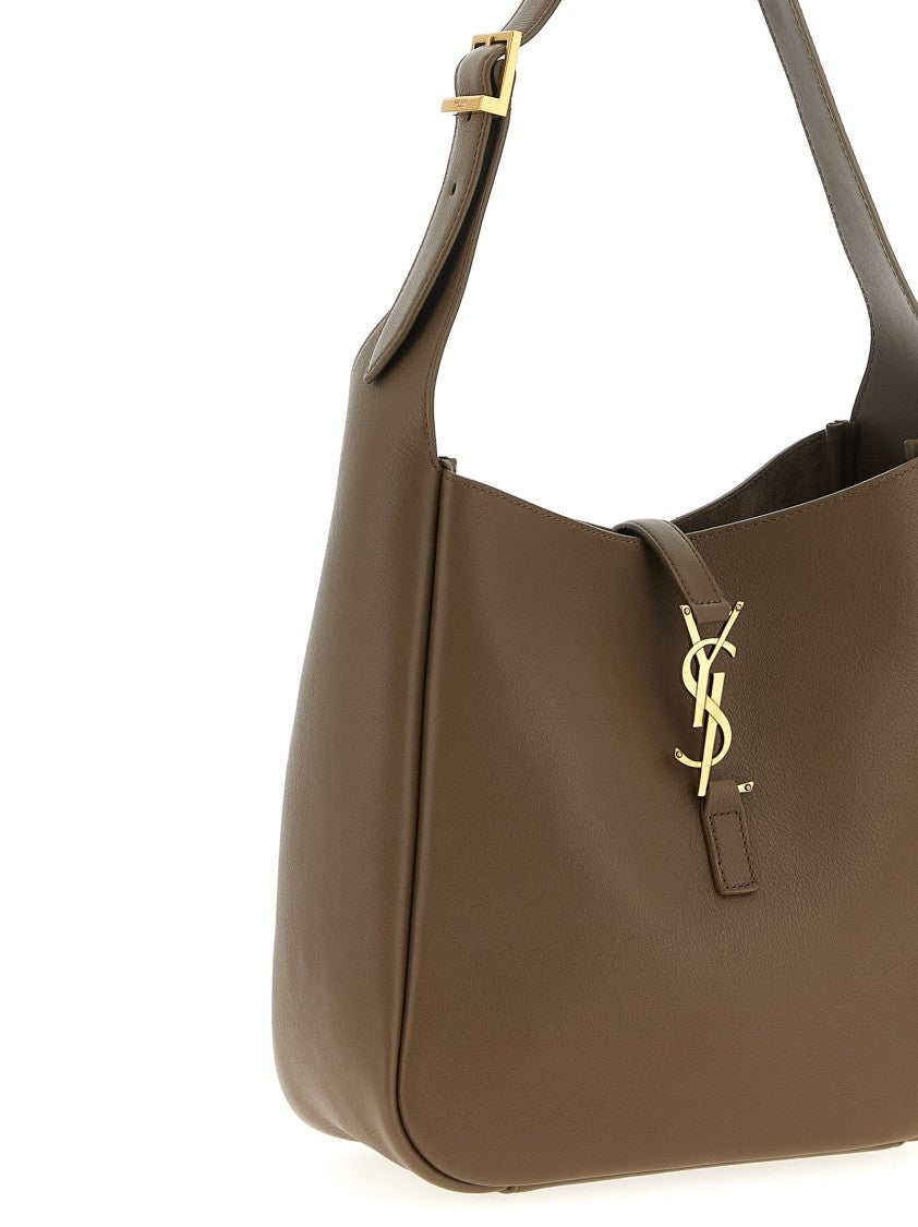 Saint Laurent Small Hammered Leather Shoulder Bag