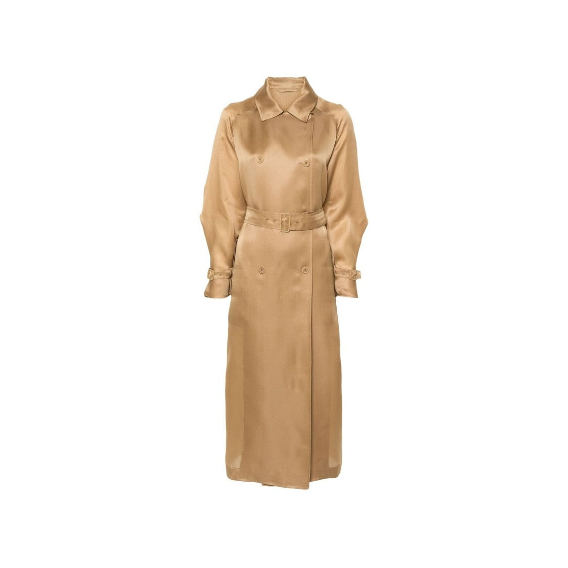 Max Mara Sacco' Silk Trench Coat