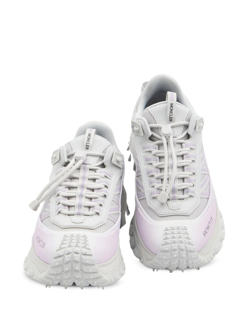 Moncler Grey Trailgrip Chunky Sole Sneakers