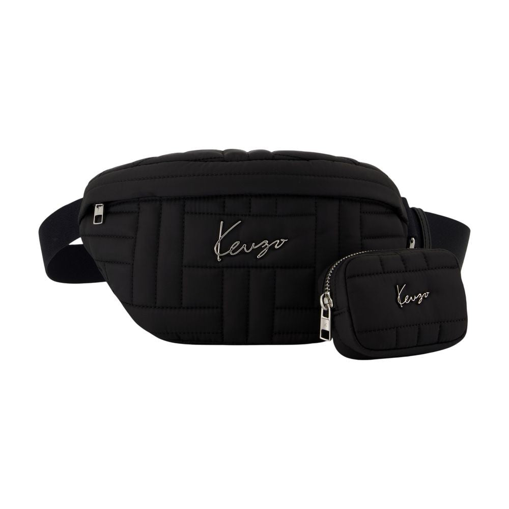 Kenzo Belt Bag - Nylon - Black