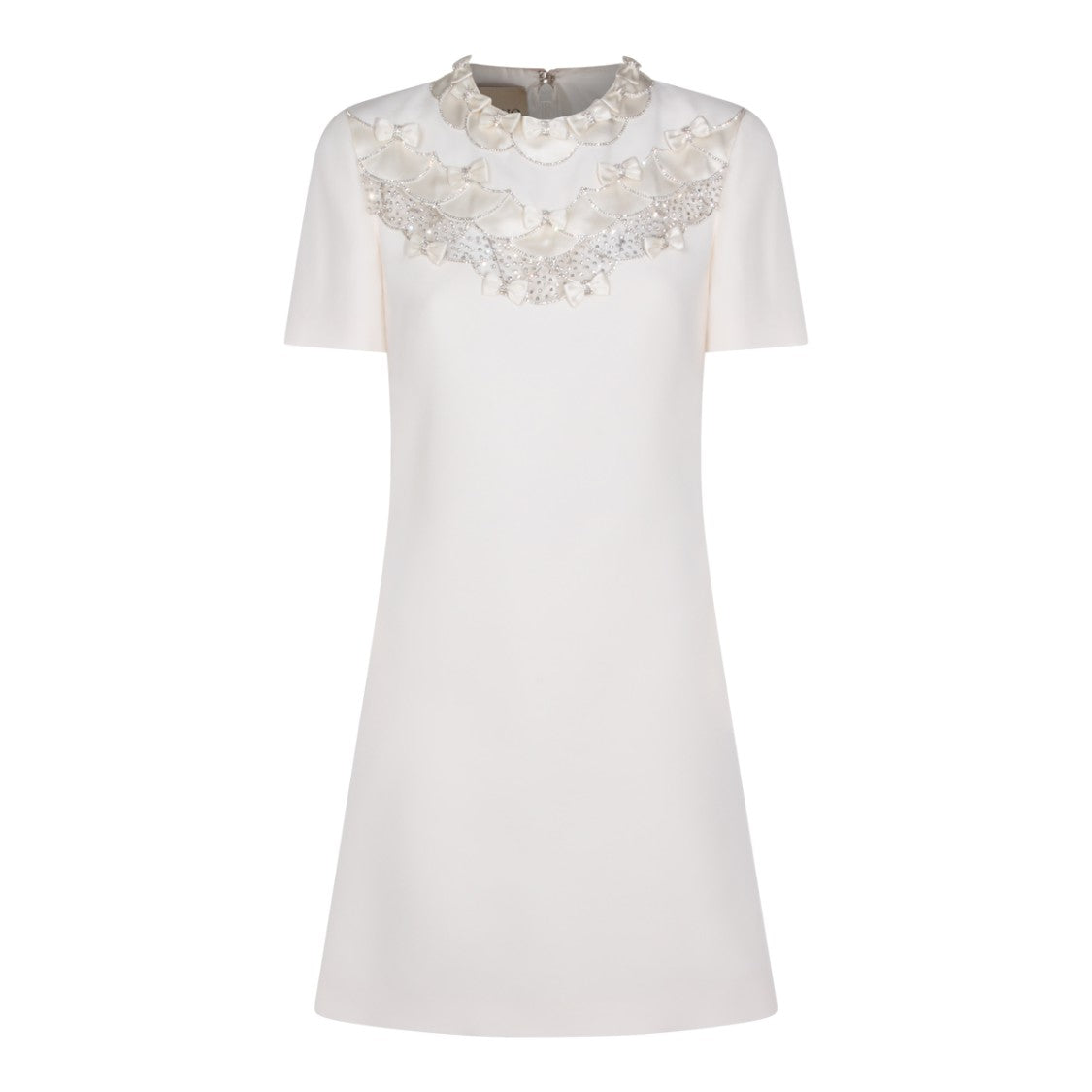 Valentino A-Line Ivory Mini Dress