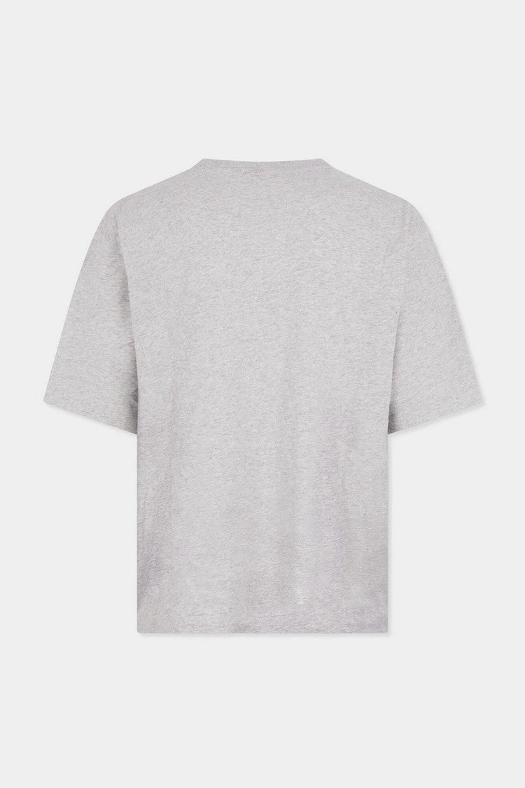 Dsquared2 Grey Maple Leaf Logo Printed Cotton-Blend T-Shirt