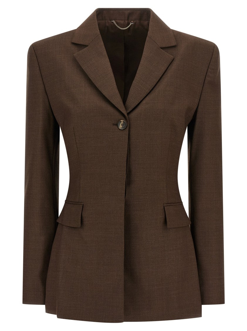 Magda Butrym 03' Single-Breasted Wool Blazer