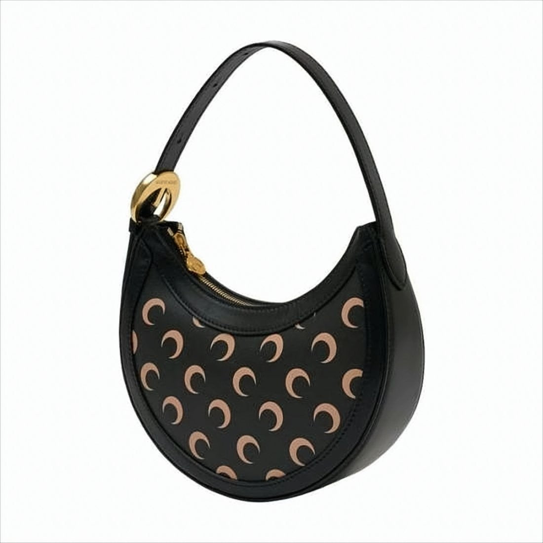 Marine Serre Crescent-Shaped Marine Serre Tote Bag