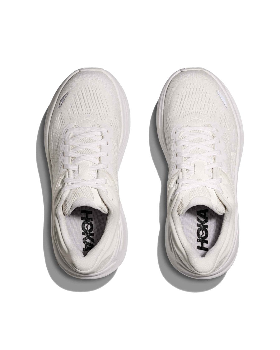 Hoka Bondi 9 Sneakers - White/White