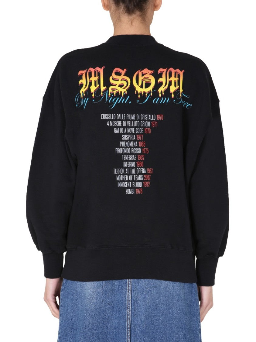 Msgm Paricollo Sweatshirt