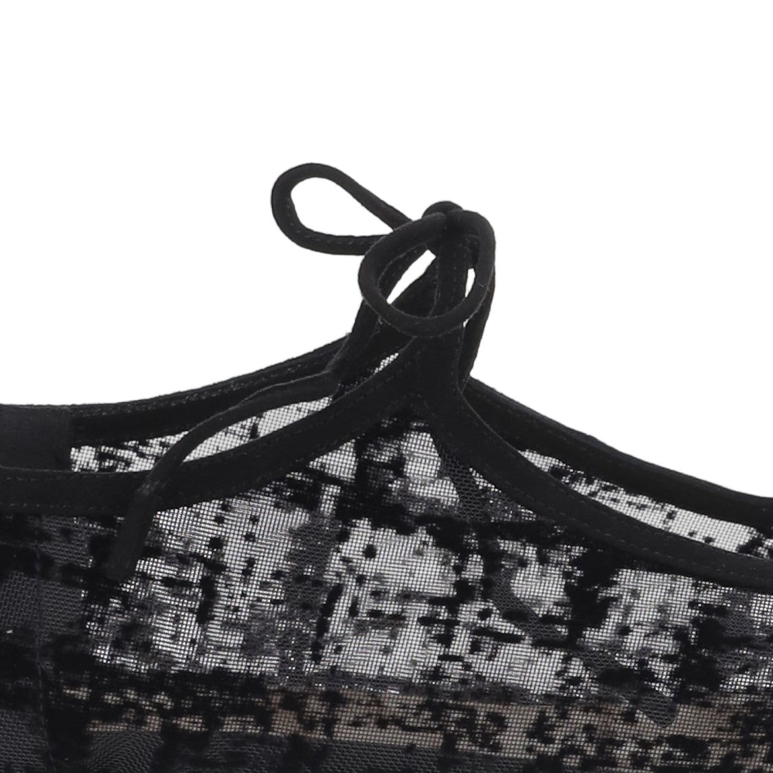 Arteana Pointed-Toe Sheer Mesh Flats