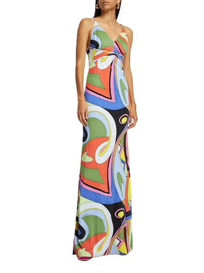Moschino Multicolour Viscose Jersey Dress